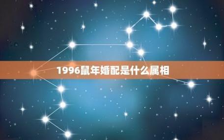 1996鼠年婚配是什么属相(介绍鼠配合谁最合适)