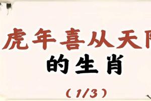 虎年喜从天降的生肖有哪些一直到年底都喜事多多时来运转哦