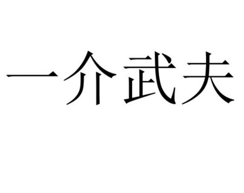 一介武夫