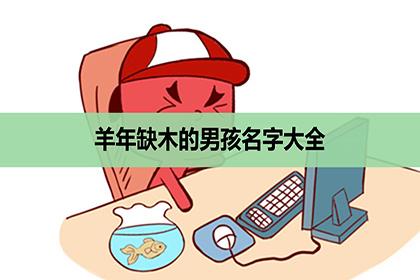 羊年缺木的男孩名字大全,属羊缺木的男孩名字大全_神巴巴姓名网