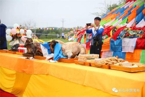 「直击现场」祭祀敖包 祈福安康